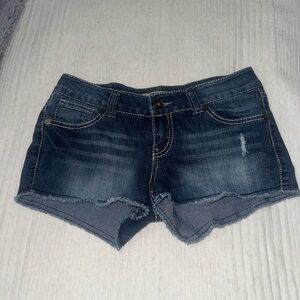 Paris Blues Dark Blue Jean Shorts